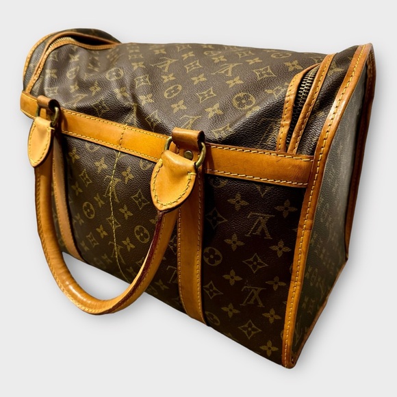 LOUIS VUITTON 1988 Monogram Sac Chaussures 40, Vintage - Picture 14 of 16